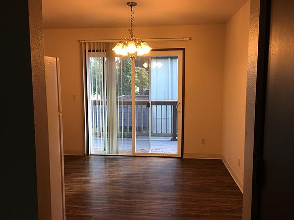 Slider to balcony off kitchen