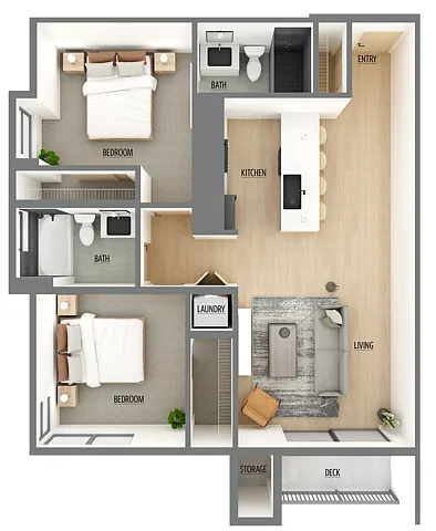 Floor plan B2