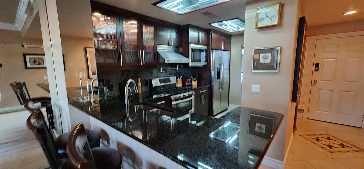Kitchen. - 210 E Flamingo Rd #326