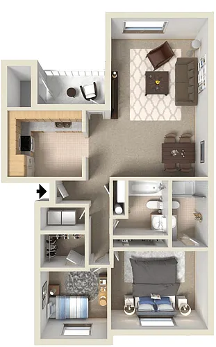 Floor plan Wintergreen