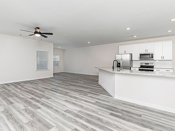 The Burton has a gorgeous open concept floor plan