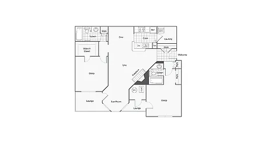 Floor plan Chelsey