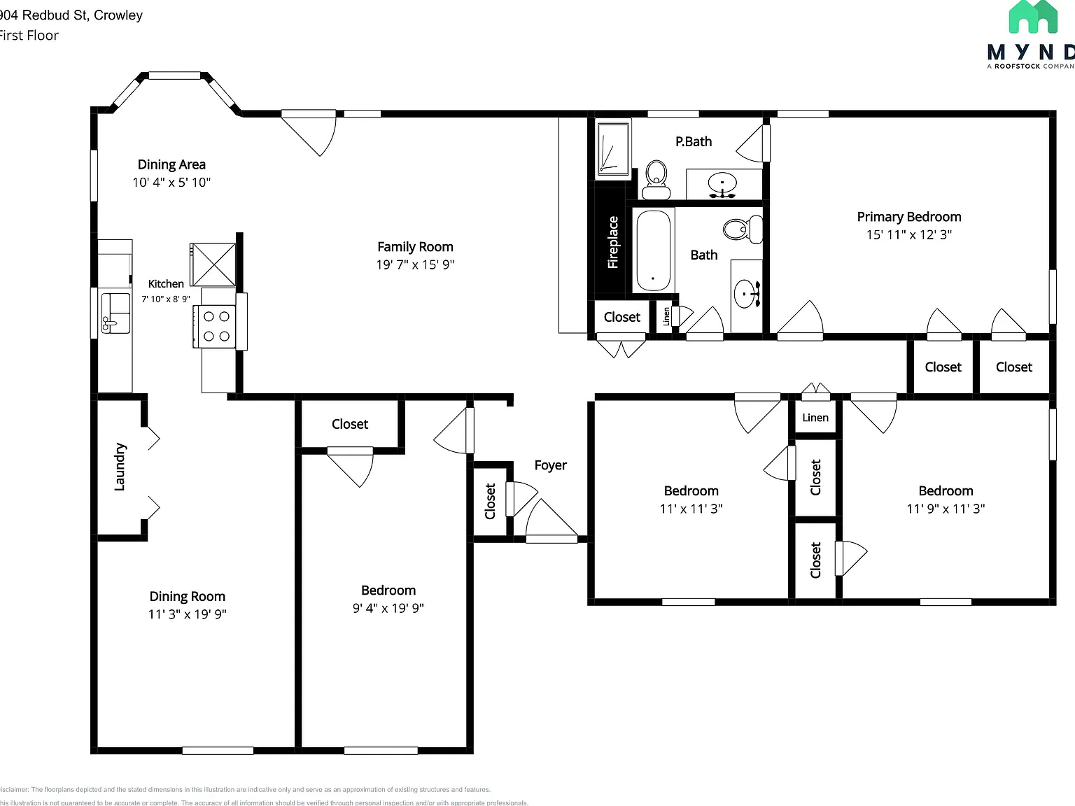 4 bed, 2.0 bath, 1776 sqft, $2,100 — Photo 4