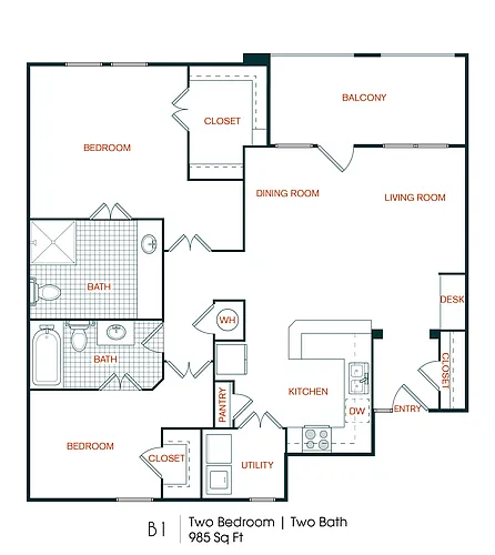 Floor plan B160