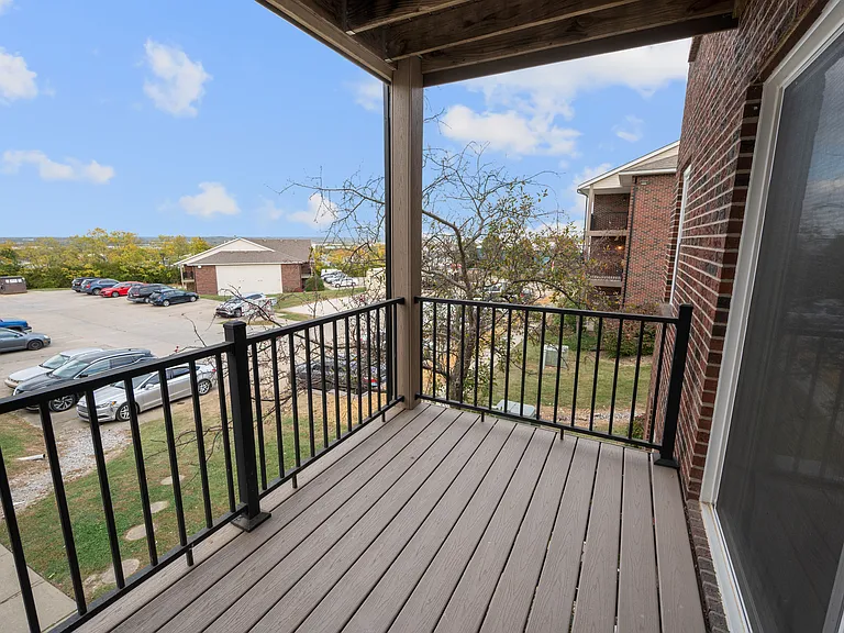 Enjoy peaceful moments on your private balcony with stunning views. Enjoy peaceful moments on your private balcony with stunning views.