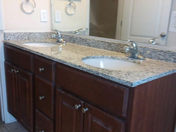 Master bath vanity