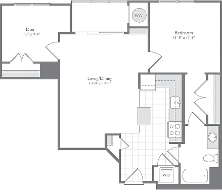 Floor plan A1I