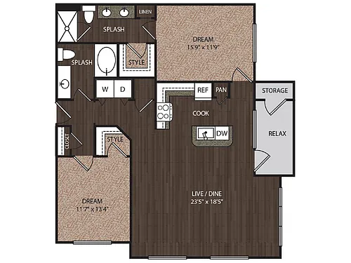 Floor plan C3a3