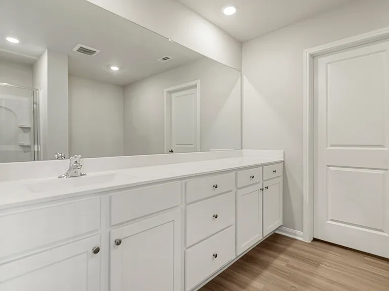 Master bathroom.