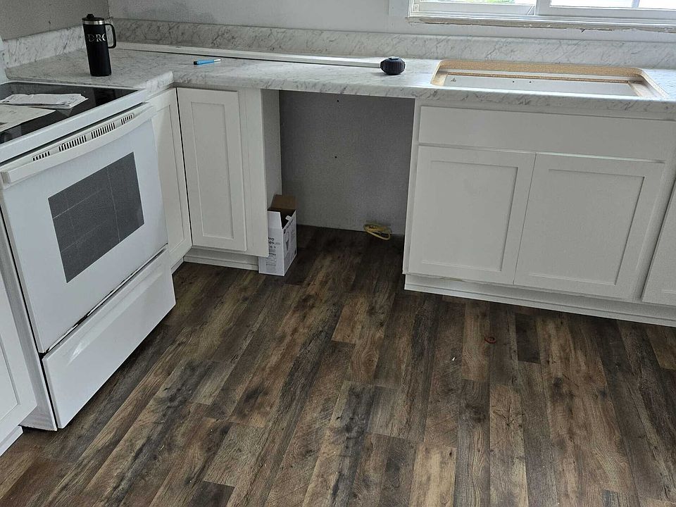 New kitchen flooring