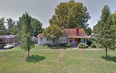 On almost 1/2 acre with mowing included in rent.