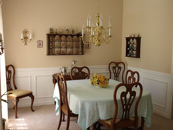 Dining Room with Wainscoting
