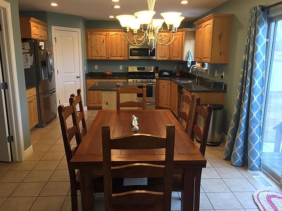 Informal dining area
