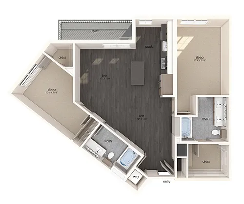 Floor plan B09