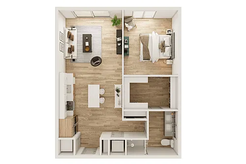 Floor plan A2-A