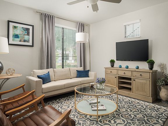 Spacious Living Rooms at Trevi Apartments