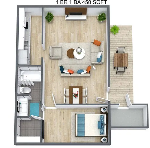 Floor plan A1
