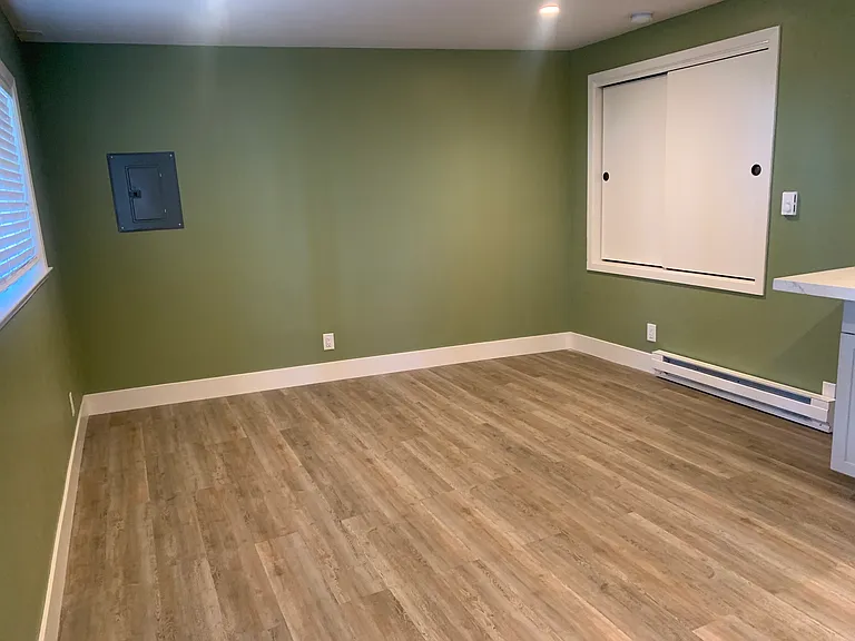 Studio (bedroom/living room) by kitchen