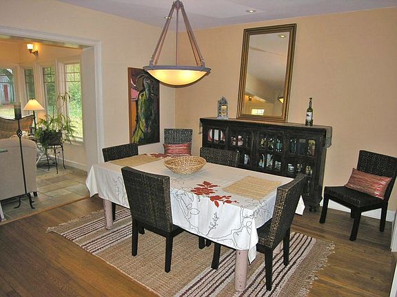 Gracious Dining Room can Easily Seat 12 Plus Guests!