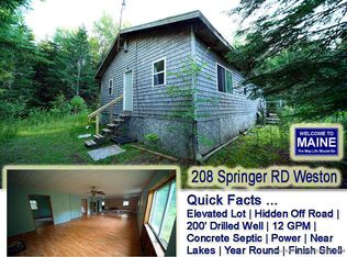 208 Springer Rd, Weston, ME 04424