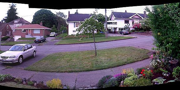 Partial view from porch