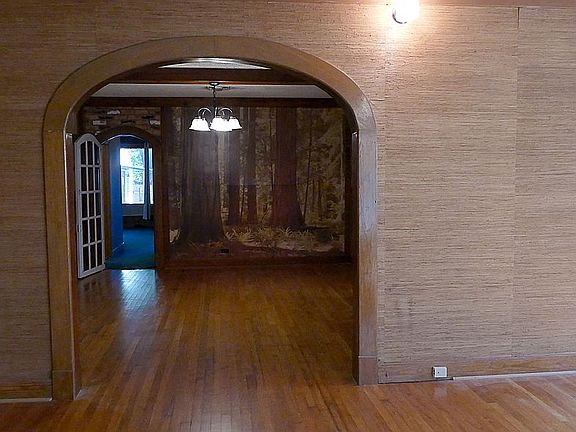 Living Room arch into Dining