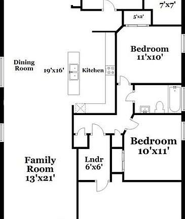Floor plan 1520 square feet