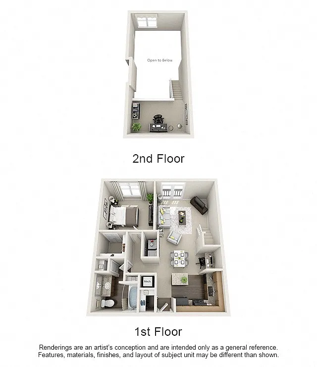 Floor plan Hunter - A1D
