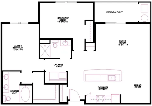 Floor plan The Freemason