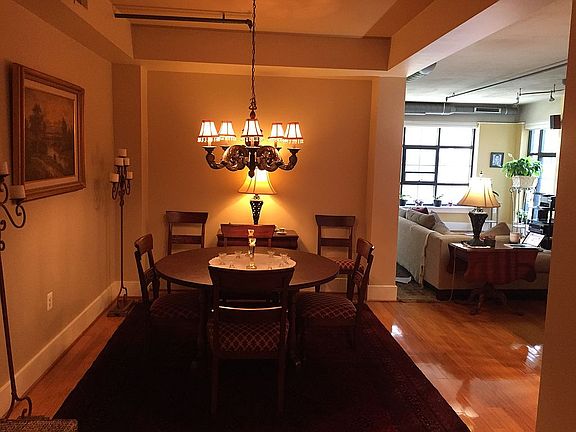 Dining room from front door 
