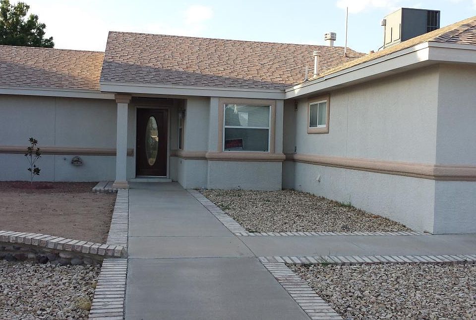 front of the house