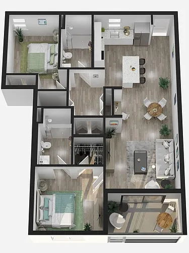 Floor plan Palmetto