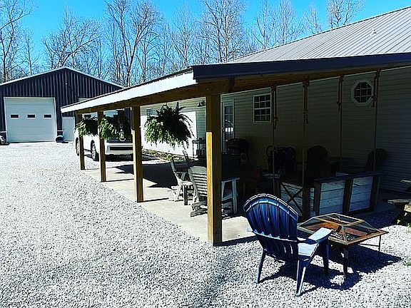 Covered back porch/carport
