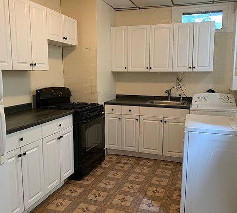 Kitchen with laundry