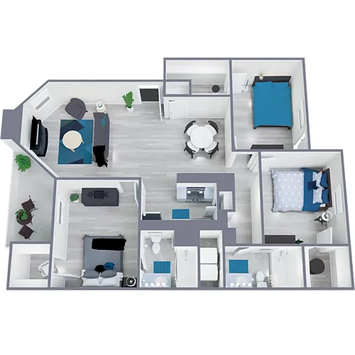 Floor plan C1 Platinum