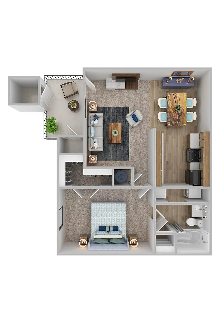 Floor plan The Cadet
