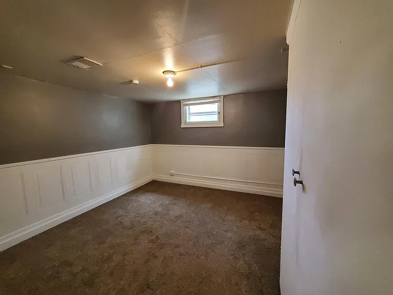 Bedroom number one with built-in closet.