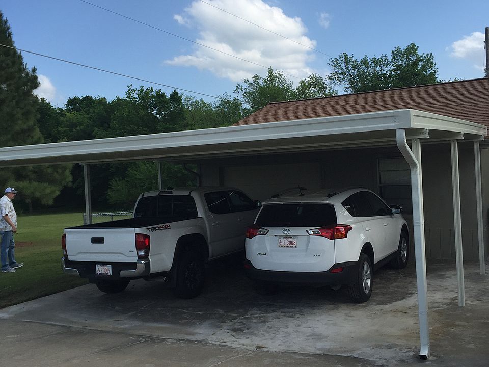 2 1/2 car Carport at shop