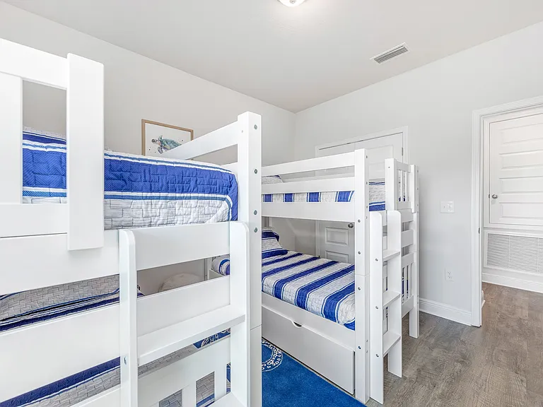 Bedroom 4: Twin over Twin bunks|sleeps 4 children