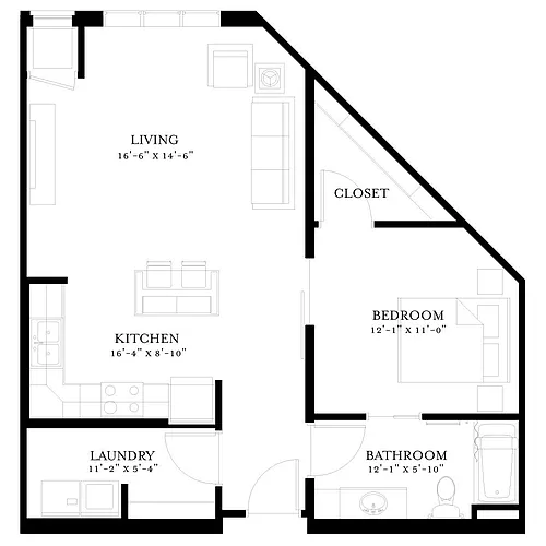 Floor plan The Brook