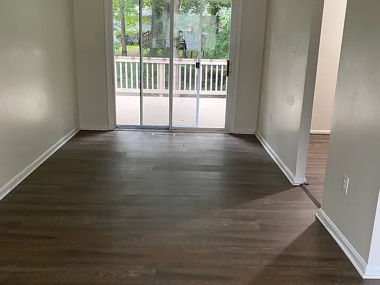Formal Dining Room open to deck