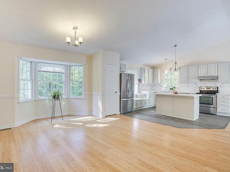 Full Kitchen and Living Room; Lots of Natural Light