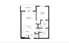 Floor plan 1M