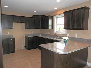 Very spacious kitchen includes granite countertops