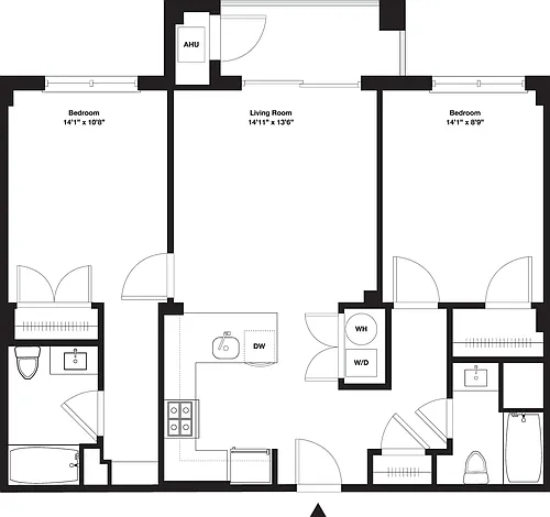 Floor plan Floor plan B