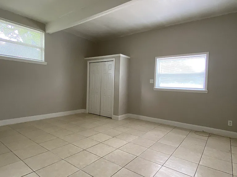 Master bedroom at back