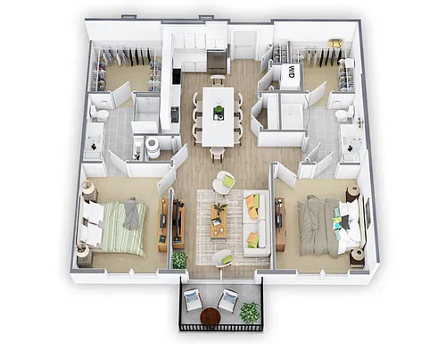 Floor plan Symmetry