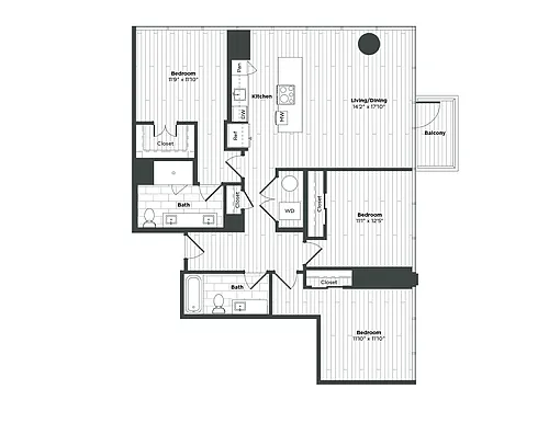 Floor plan 3AB