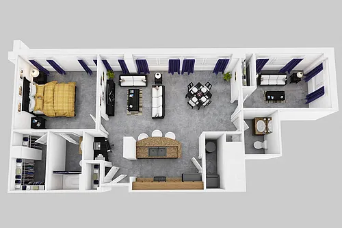 Floor plan The Duval