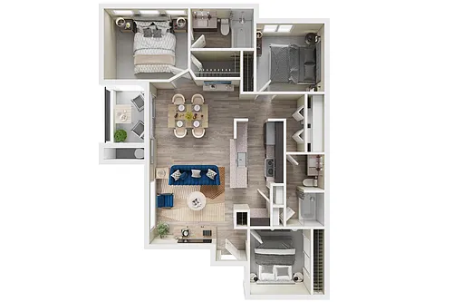 Floor plan Rubicon